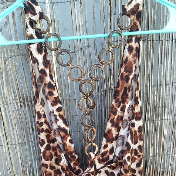 Sexy Leopard Print Women's Top Cami - No Size. No Brand. See Measurements - Picture 10 of 14